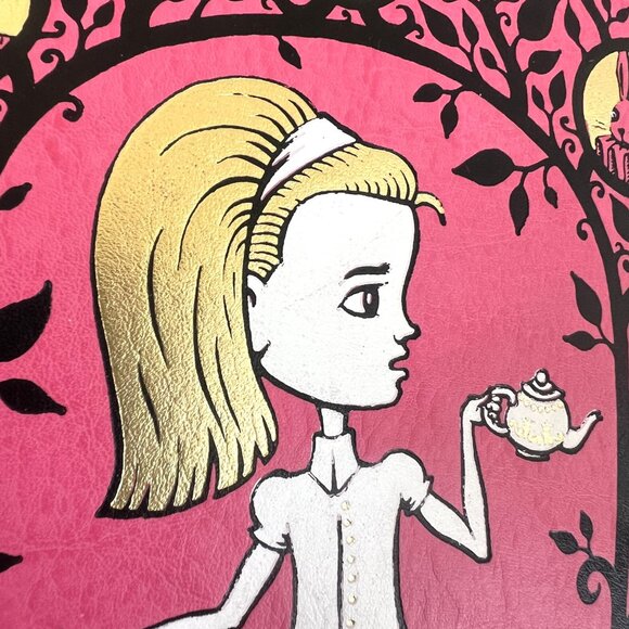 Alice in Wonderland & Other Stories, L. Carroll, Collectible Leather Hardcover - Picture 4 of 13